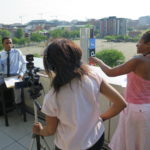Kaleb, Cassie, Trina (shooting host script)